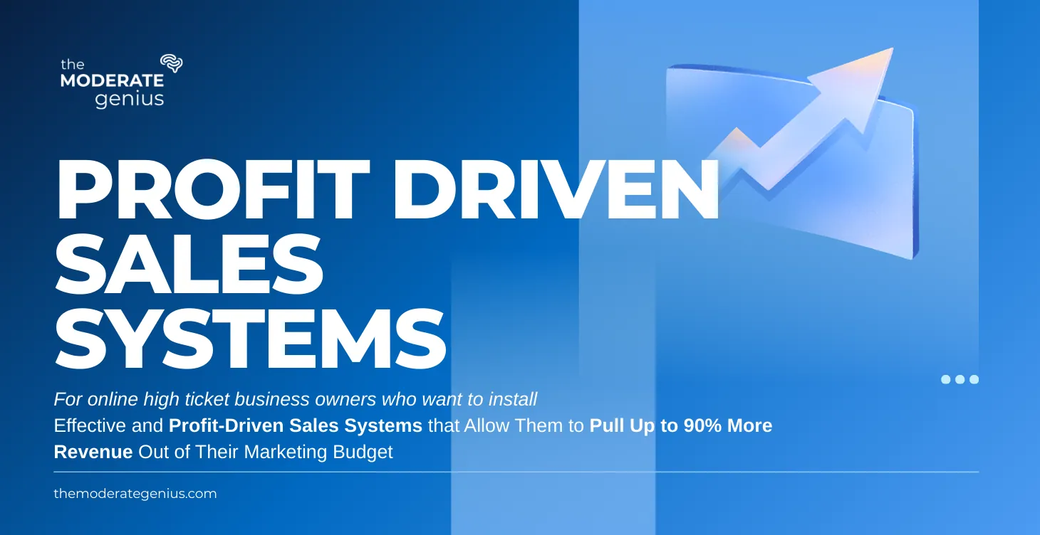 Profit Driven Sales Systems Skool classroom cover